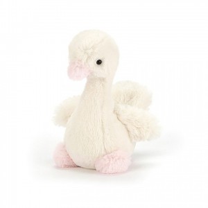 Jellycat Syllabub Swan Pink Rattle 16 CM X 8 CM | 04791PNKU