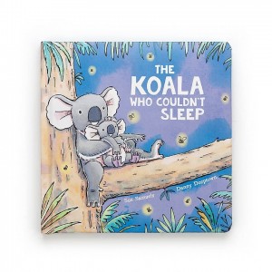 Jellycat The Koala Who Couldnt Sleep Book 21 CM X 21 CM | 54298QUEL