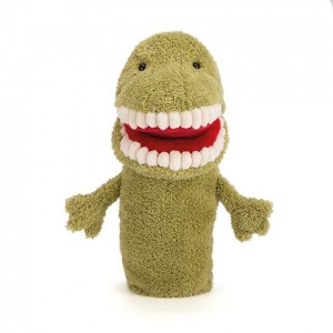 Jellycat Toothy T Rex Hand Puppet 28 CM | 50237KRNB
