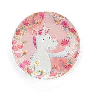 Jellycat Unicorn Dreams Melamine Plate 20 CM X 20 CM | 61307SWLC