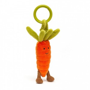 Jellycat Vivacious Vegetable Carrot Jitter 15 CM X 5 CM | 54138AFBM