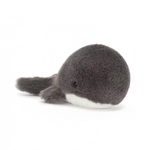 Jellycat Wavelly Whale Inky 5 CM X 15 CM | 96504BGVX