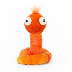 Jellycat Winston Worm 16 CM X 8 CM | 76513PUZV