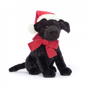 Jellycat Winter Warmer Pippa Black Labrador 22 CM X 8 CM | 73890TCNY