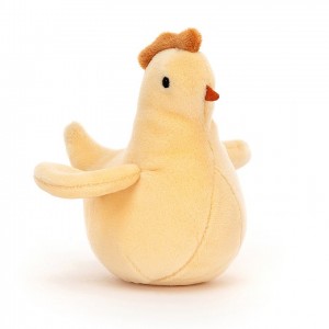 Jellycat Yellow Chicklette 11 CM X 8 CM | 61254ITDR