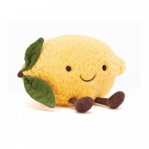 Large Jellycat Amuseable Lemon 22 CM X 27 CM | 92348BYJG