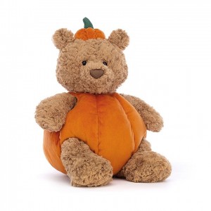 Large Jellycat Bartholomew Bear Pumpkin 36 CM X 21 CM | 02413GJLQ