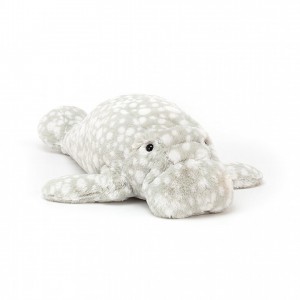 Large Jellycat Billow Manatee 16 CM X 64 CM | 65920RCIP