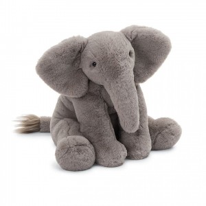 Large Jellycat Emile Elephant 36 CM X 34 CM | 39451ZIYQ