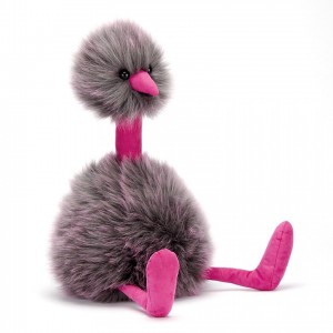 Large Jellycat Grey Pompom 53 CM X 20 CM | 47301EVTM