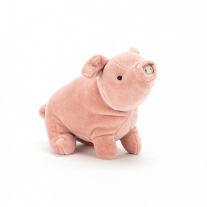 Large Jellycat Mellow Mallow Pig 20 CM X 34 CM | 69713KPJM