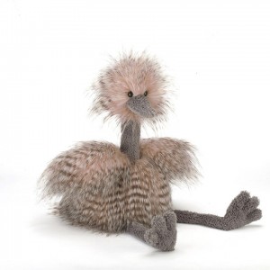 Large Jellycat Odette Ostrich 49 CM X 20 CM | 07543HUIR