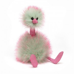 Large Jellycat Pompom Mint Fizz 53 CM X 20 CM | 68579AEZP