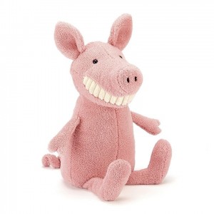 Large Jellycat Toothy Pig 36 CM X 15 CM | 83504UJSK
