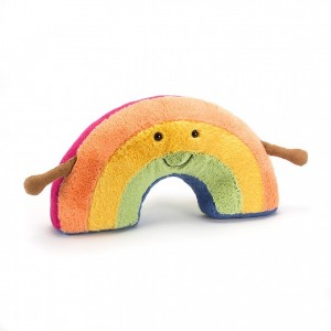 Medium Jellycat Amuseable Rainbow 17 CM X 32 CM | 56749DZKH