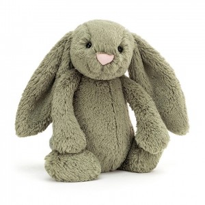 Medium Jellycat Bashful Fern Bunny 31 CM X 12 CM | 46905PZNK
