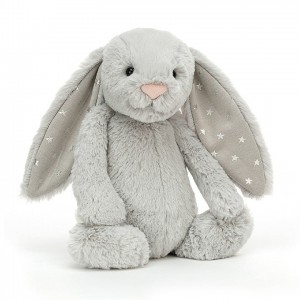 Medium Jellycat Bashful Shimmer Bunny 31 CM X 12 CM | 37214YFEN