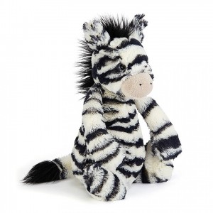 Medium Jellycat Bashful Zebra 31 CM X 12 CM | 27905ZPYV