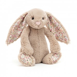 Medium Jellycat Blossom Bea Beige Bunny 31 CM X 12 CM | 59347GXOI