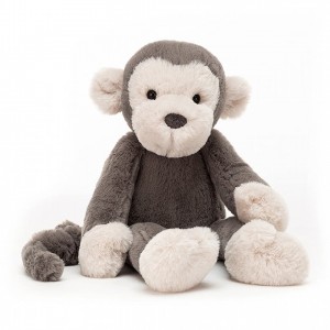 Medium Jellycat Brodie Monkey 34 CM X 9 CM | 64895SHFJ