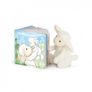 Medium Jellycat My Mum and Me Book and Bashful Lamb | 69438XQWE