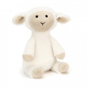Medium Jellycat Nibbles Lamb 21 CM X 9 CM | 91470YBFP
