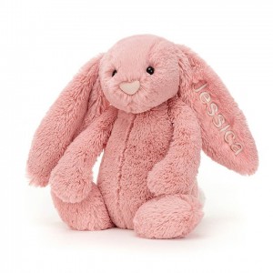Medium Jellycat Personalised Bashful Petal Bunny 31 CM X 12 CM | 73615RMOV