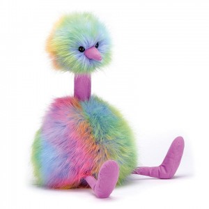 Medium Jellycat Rainbow Pompom 33 CM X 13 CM | 68591GLDI