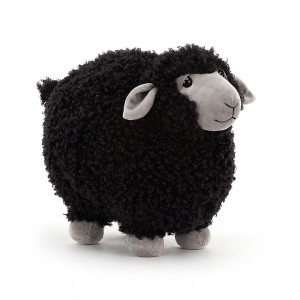 Medium Jellycat Rolbie Black Sheep 28 CM X 19 CM | 13526APVK