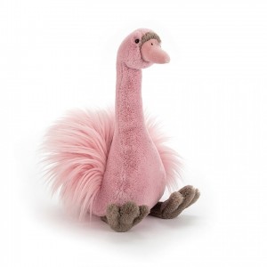 Medium Jellycat Solange Swan Rose 42 CM | 12863WNRU