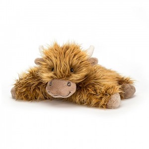 Medium Jellycat Truffles Highland Cow 23 CM X 35 CM | 05693WDEV