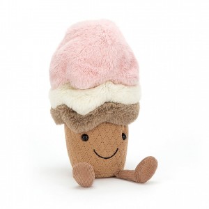 Small Jellycat Amuseable Ice Cream 21 CM X 10 CM | 26037FRHQ