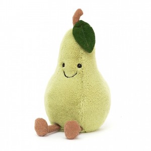Small Jellycat Amuseable Pear 19 CM X 8 CM | 61405RESM