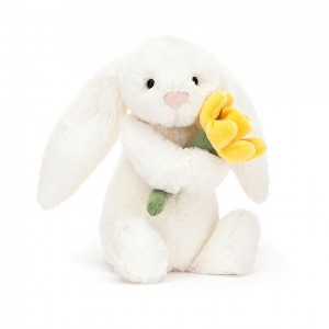 Small Jellycat Bashful Bunny with Daffodil 18 CM X 9 CM | 06317JGTB