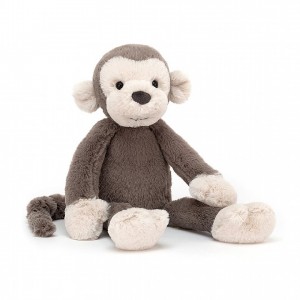 Small Jellycat Brodie Monkey 27 CM X 7 CM | 76305LKHW