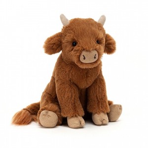 Small Jellycat Callie Cow 20 CM X 9 CM | 81754QVJM