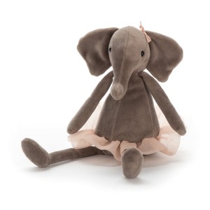 Small Jellycat Dancing Darcey Elephant 23 CM X 10 CM | 24365GRSO