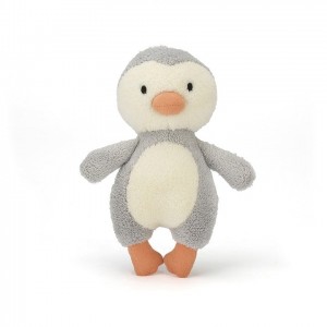 Small Jellycat Piff Puff Penguin Rattle 18 CM | 83274EUIM