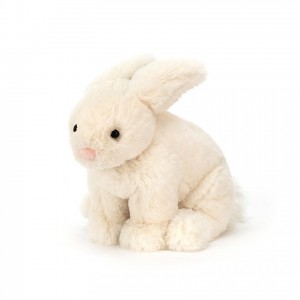 Small Jellycat Riley Rabbit Cream 16 CM X 11 CM | 90725PYZD