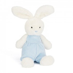 Small Jellycat Velvet Blue Bunny 23 CM X 9 CM | 61549ERSH
