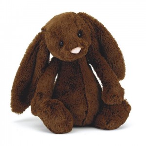 Tiny Jellycat Bashful Chocolate Bunny 13 CM | 12863XAVE