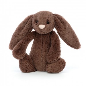 Tiny Jellycat Bashful Fudge Bunny 13 CM X 6 CM | 82039GJIK