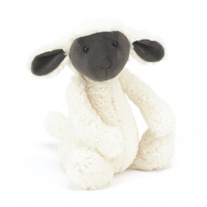 Tiny Jellycat Bashful Greyface Lamb 13 CM | 07513PCZQ