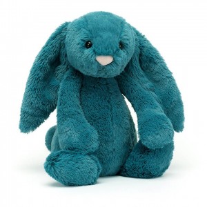 Tiny Jellycat Bashful Mineral Blue Bunny 13 CM X 6 CM | 84736GPQF