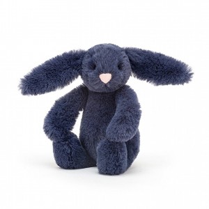 Tiny Jellycat Bashful Navy Bunny 13 CM X 6 CM | 10936DBXW