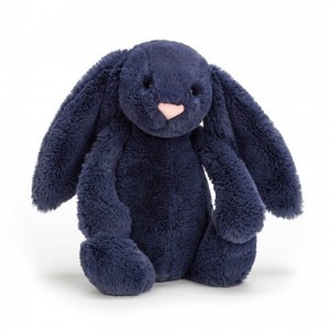 Tiny Jellycat Bashful Navy Bunny 13 CM X 6 CM | 71089LYKE