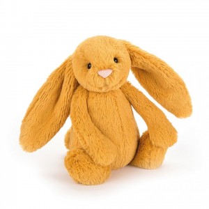 Tiny Jellycat Bashful Saffron Bunny 13 CM X 6 CM | 92630GKEC