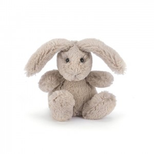 Tiny Jellycat Poppet Beige Bunny 10 CM | 38405GBAS