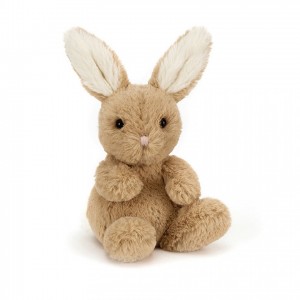 Tiny Jellycat Poppet Caramel Bunny 10 CM X 6 CM | 42956VNQM