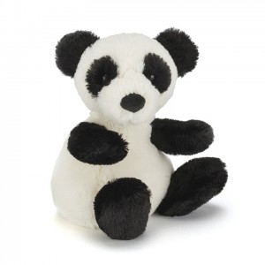 Tiny Jellycat Poppet Panda 13 CM X 8 CM | 29635ZKRN